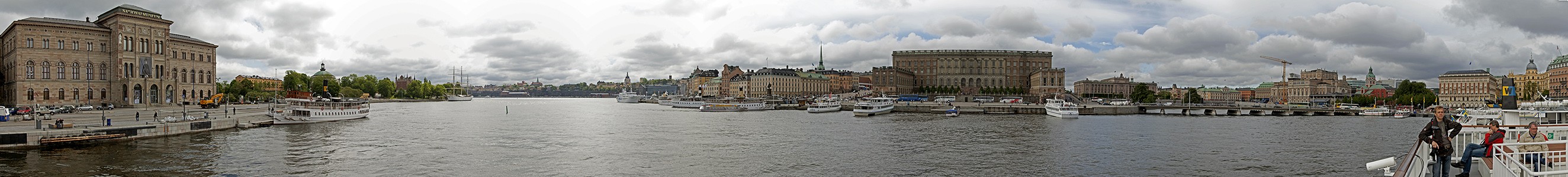 Fähre Stockholm - Vaxholm: Strömmen Stockholm
