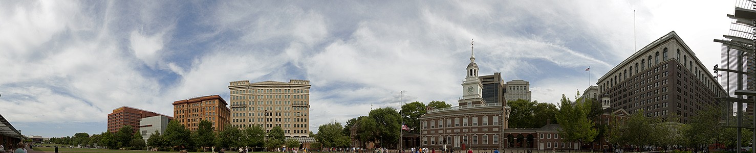Philadelphia Independence National Historical Park: Independence Mall und Independence Hall
