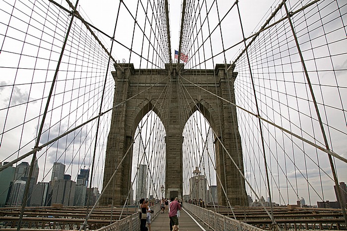 New York City Brooklyn Bridge Manhattan