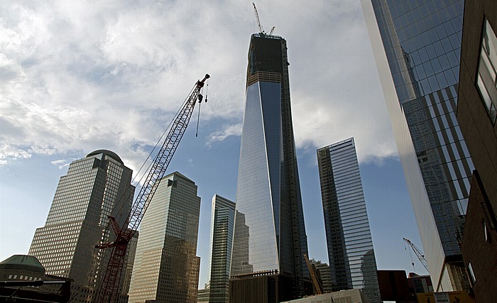 World Trade Center Site (Ground Zero): One World Trade Center und 7 World Trade Center New York City