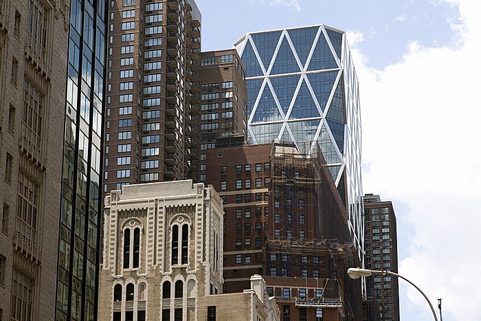 New York City Midtown Manhattan: 7th Avenue / 57th Street Hearst Tower