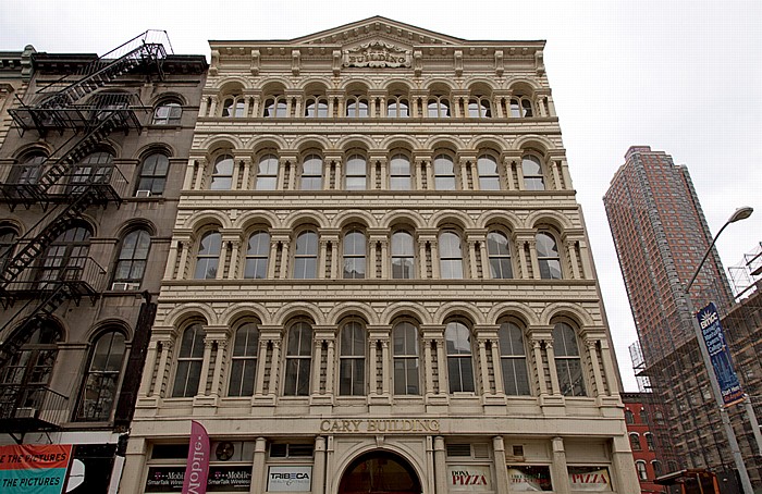 New York City TriBeCa: Chambers Street - Cary Building TirBeCa
