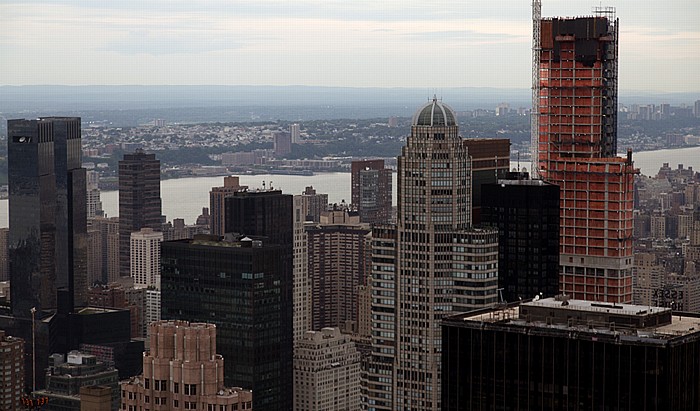 Blick vom GE Building (Rockefeller Center) Top Of The Rock: Manhattan Midtown New York City