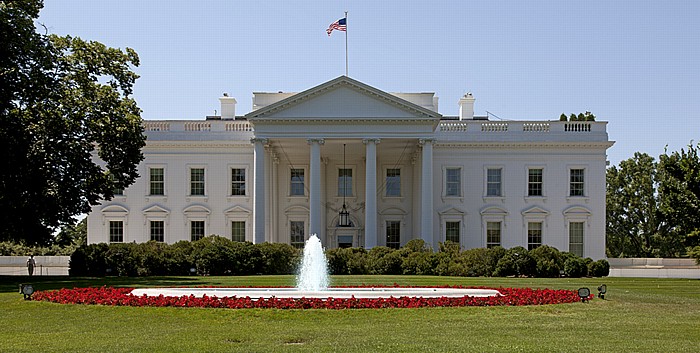Washington, D.C. President's Park: Weißes Haus (White House)