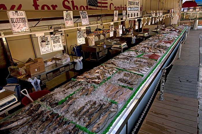 Washington, D.C. Maine Avenue Fish Market (The Fish Wharf, The Wharf)