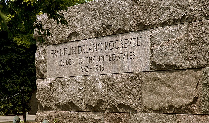 West Potomac Park: Franklin Delano Roosevelt Memorial Washington, D.C.