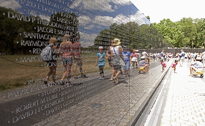 Washington, D.C. National Mall: Vietnam Veterans Memorial