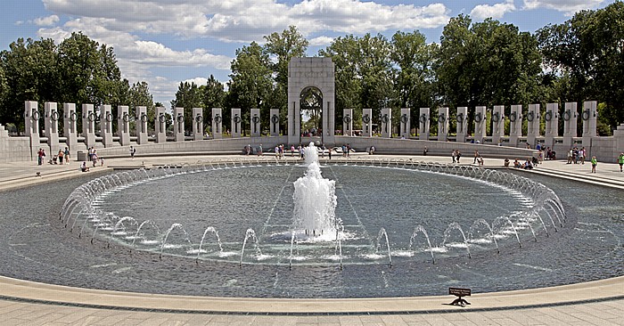 Washington, D.C. National Mall: National World War II Memorial