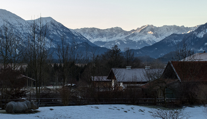 Blick aus dem Hotel Alpenhof: Bayerische Voralpen Murnau