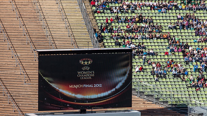 München Olympiastadion: UEFA Women's Champions League Final Olympique Lyon - 1. FFC Frankfurt