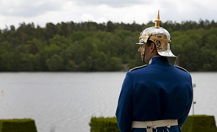 Schloss Drottningholm (Drottningholms slott): Königliche Wache Stockholm