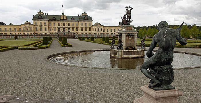 Schloss Drottningholm (Drottningholms slott): Barockgarten Stockholm