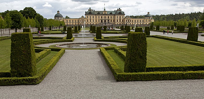Stockholm Schloss Drottningholm (Drottningholms slott): Barockgarten
