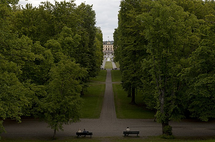 Schloss Drottningholm (Drottningholms slott): Barockgarten Stockholm