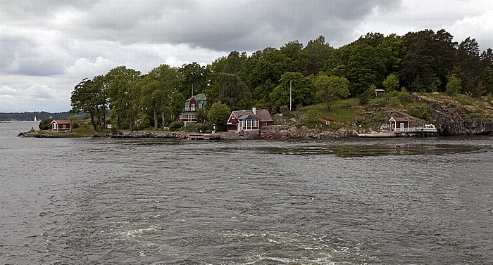 Schärengarten Fähre Stockholm - Vaxholm: Granholmen