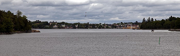 Schärengarten Fähre Stockholm - Vaxholm