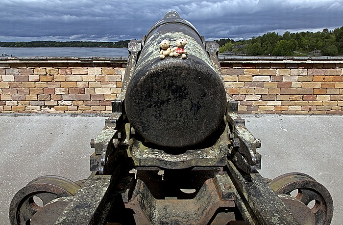 Vaxholm Kastell: Teddy und Teddine