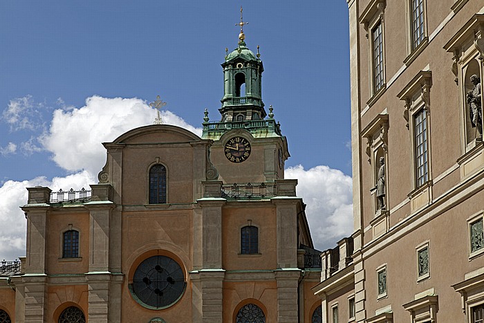 Stockholm Altstadt Gamla stan: Sankt Nikolai kyrka (Storkyrkan)