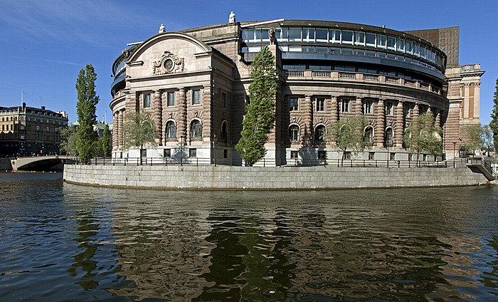 Stockholm Helgeandsholmen: Riksdagshuset (Schwedischer Reichstag)