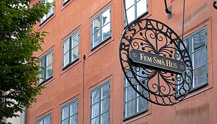 Stockholm Altstadt Gamla stan: Fem sma hus