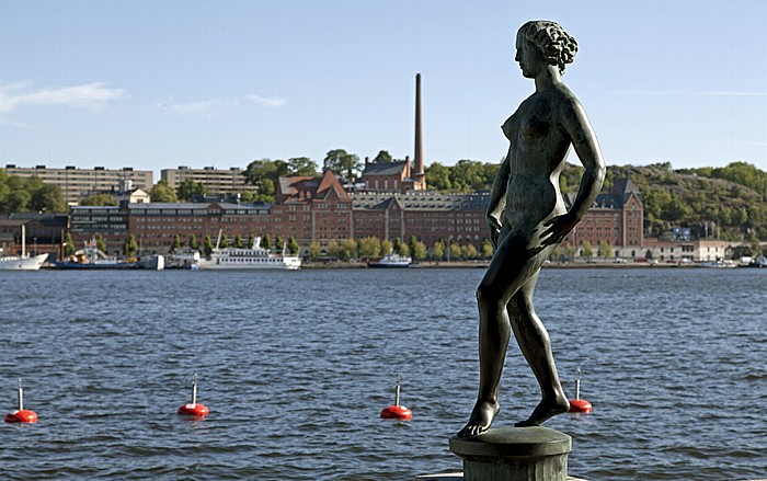 Stockholm Park des Stadshuset (Stadthaus): (Sången och) Dansen Riddarfjärden Södermalm