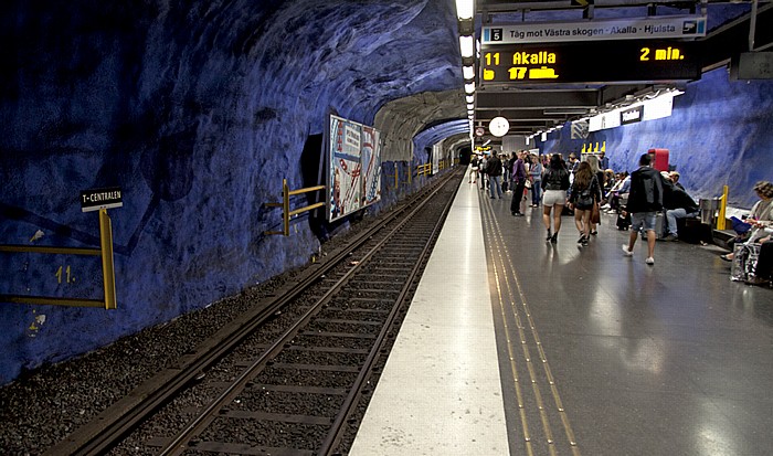 Stockholms tunnelbana (Stockholmer U-Bahn)