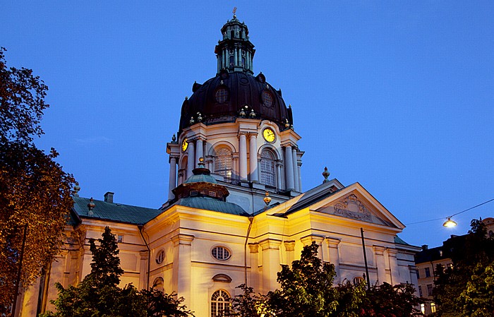 Stockholm Norrmalm: Gustaf Vasa kyrka (Gustav-Wasa-Kirche)