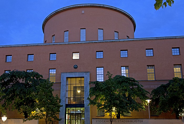 Norrmalm: Odengatan - Stockholms stadsbibliotek (Stadtbibliothek Stockholm) Stockholm