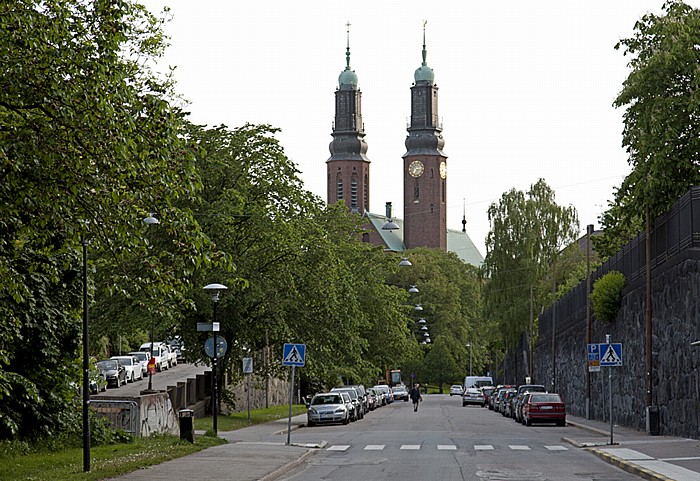 Södermalm: Högalidsgatan, Högalidskyrkan Stockholm