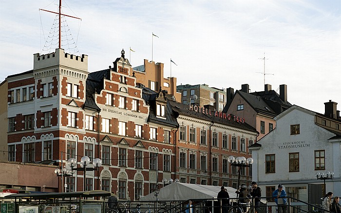 Stockholm Södermalm: Slussen Hotel Anno 1647 Stockholmer Stadtmuseum