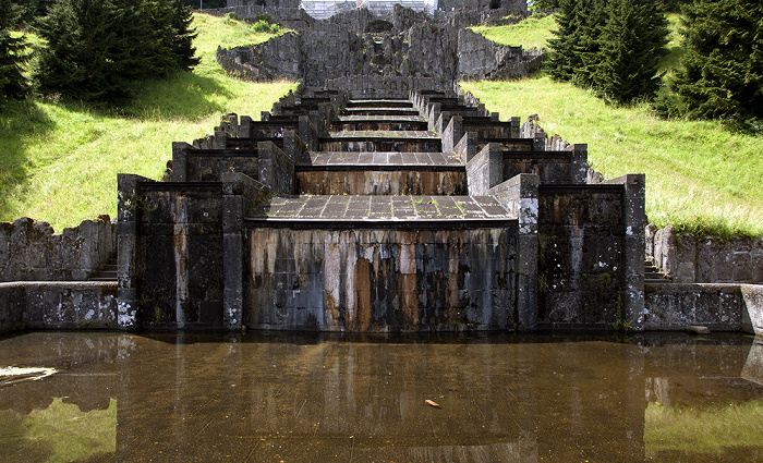 Kassel Bergpark Wilhelmshöhe: Oberes und Unteres Wassertheater, Kaskaden