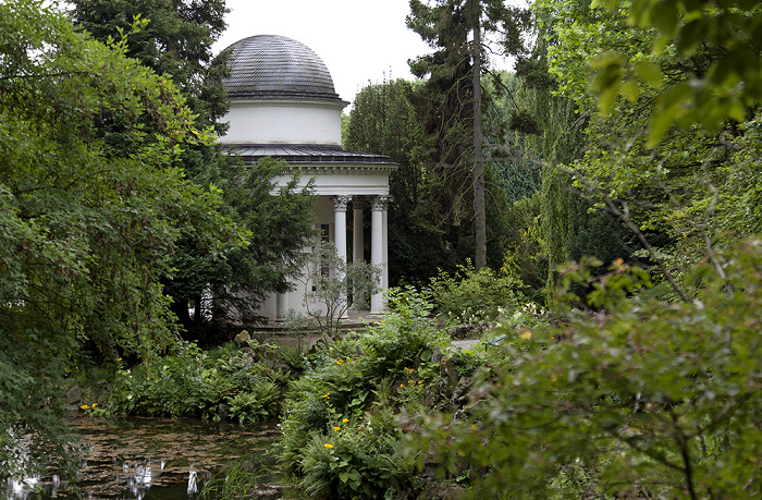 Kassel Bergpark Wilhelmshöhe: Fontänenteich und Jussowtempel