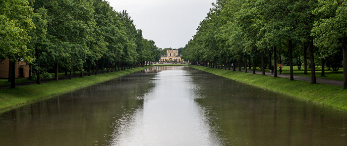 Kassel Karlsaue: Hirschgraben Orangerie