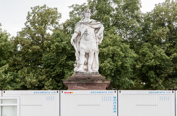 Friedrichsplatz: Denkmal des Landgrafen Friedrich II. Kassel