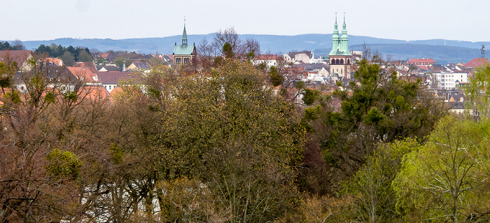 Blick aus dem InterCityHotel Kassel