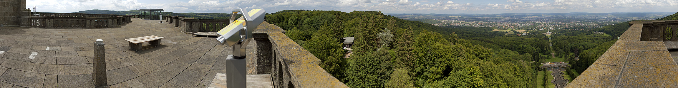 Bergpark Wilhelmshöhe: Plattform des Herkules Kassel