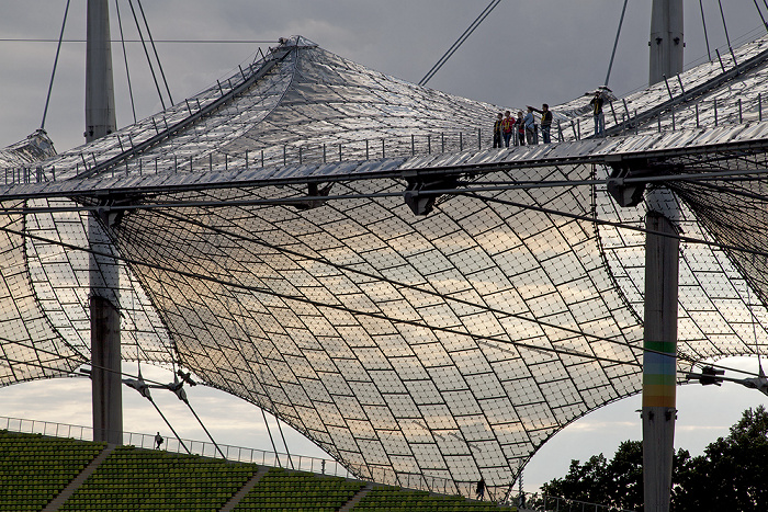 München Olympiastadion: Zeltdach