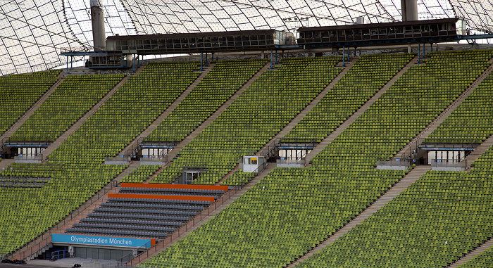 Olympiastadion: Haupttribüne München