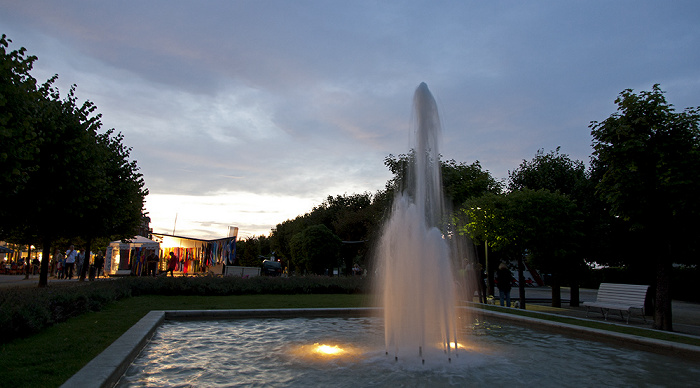 Ahlbeck Dünenstraße: Brunnen