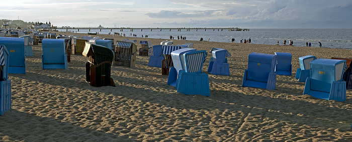 Ahlbeck Strand, Seebrücke, Ostsee