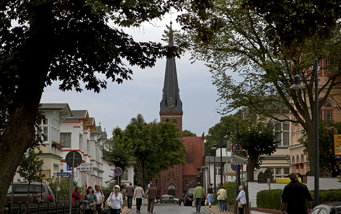 Ahlbeck Kaiserstraße Ahlbecker Kirche