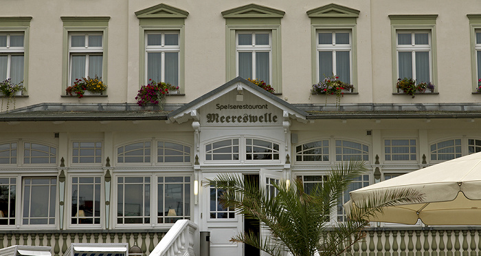 Seestraße: Restaurant Meereswelle Ahlbeck