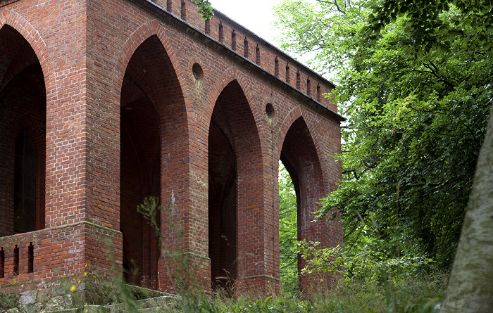 Heringsdorf Kirche im Walde: Vorhalle