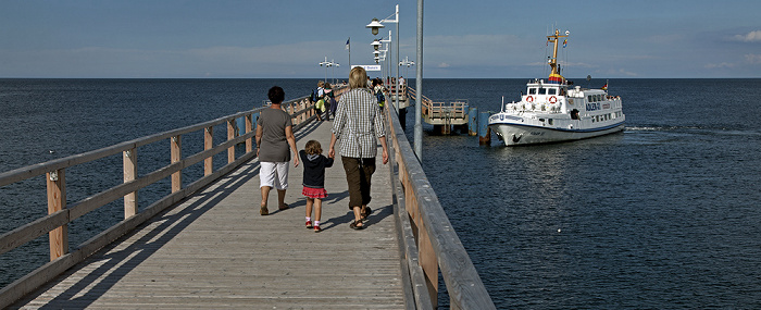 Bansin Seebrücke, Ostsee