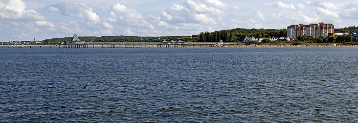 Usedom Schiff Bansin - Heringsdorf - Ahlbeck: Ostsee, Seebrücke Heringsdorf