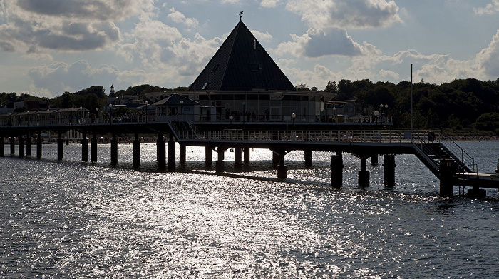 Schiff Bansin - Heringsdorf - Ahlbeck: Ostsee, Seebrücke Heringsdorf Usedom