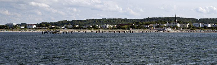 Schiff Bansin - Heringsdorf - Ahlbeck: Ostsee, Seebrücke Ahlbeck Usedom