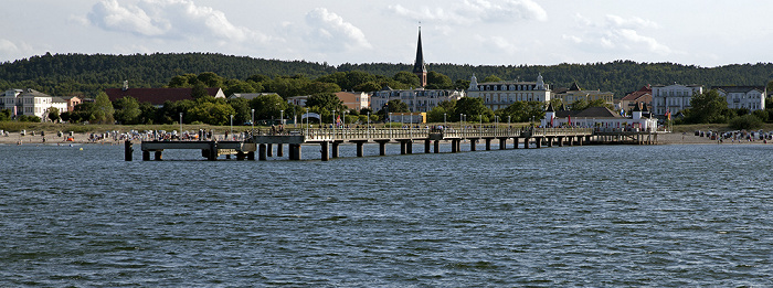 Schiff Bansin - Heringsdorf - Ahlbeck: Ostsee, Seebrücke Ahlbeck Usedom