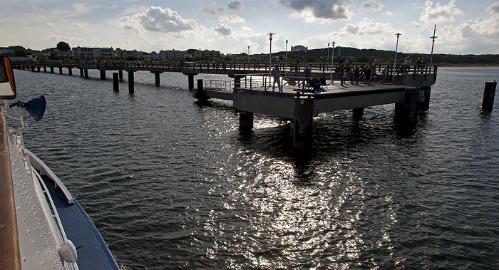 Schiff Bansin - Heringsdorf - Ahlbeck: Ostsee, Seebrücke Ahlbeck Usedom