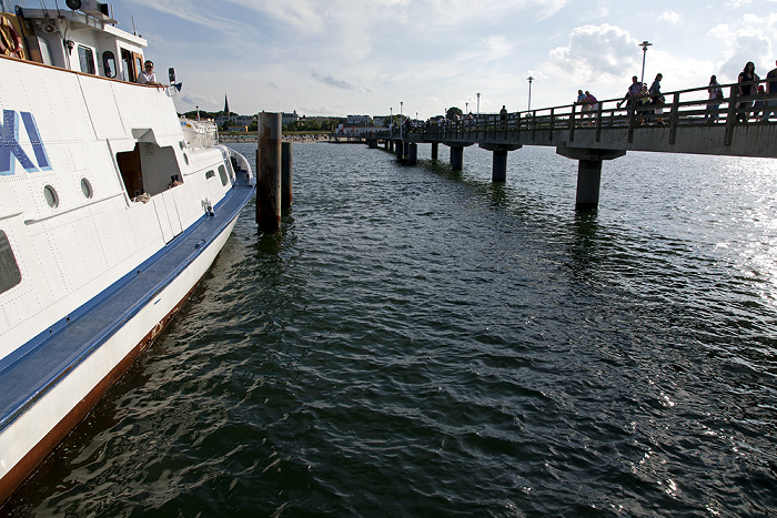 Usedom Schiff Bansin - Heringsdorf - Ahlbeck: Ostsee, Seebrücke Ahlbeck